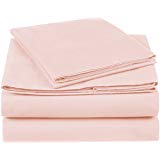 Pinzon by Amazon Sheet Set, Twin, Blush