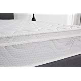 Oliver Smith - Organic Cotton - Euro Top - Revitalize Sleep - 8 Inch - Pocket Spring - Luxury Mattress w Green Memory Foam Certified - Twin