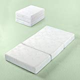 Zinus Gel Memory Foam 5 Inch Tri-Fold Comfort Portable Folding Mattress
